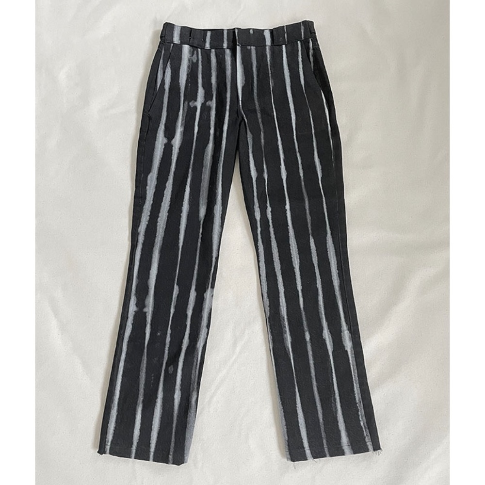 Bleached Stripe Trouser